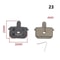 Universal MTB Disc Brake Pads Pair Quiet StrongStopping Mountain Bike Brake Pads For Road MTB 24