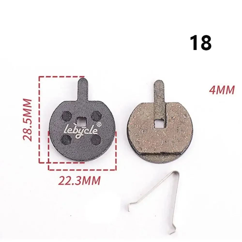 Universal MTB Disc Brake Pads Pair Quiet StrongStopping Mountain Bike Brake Pads For Road MTB 19