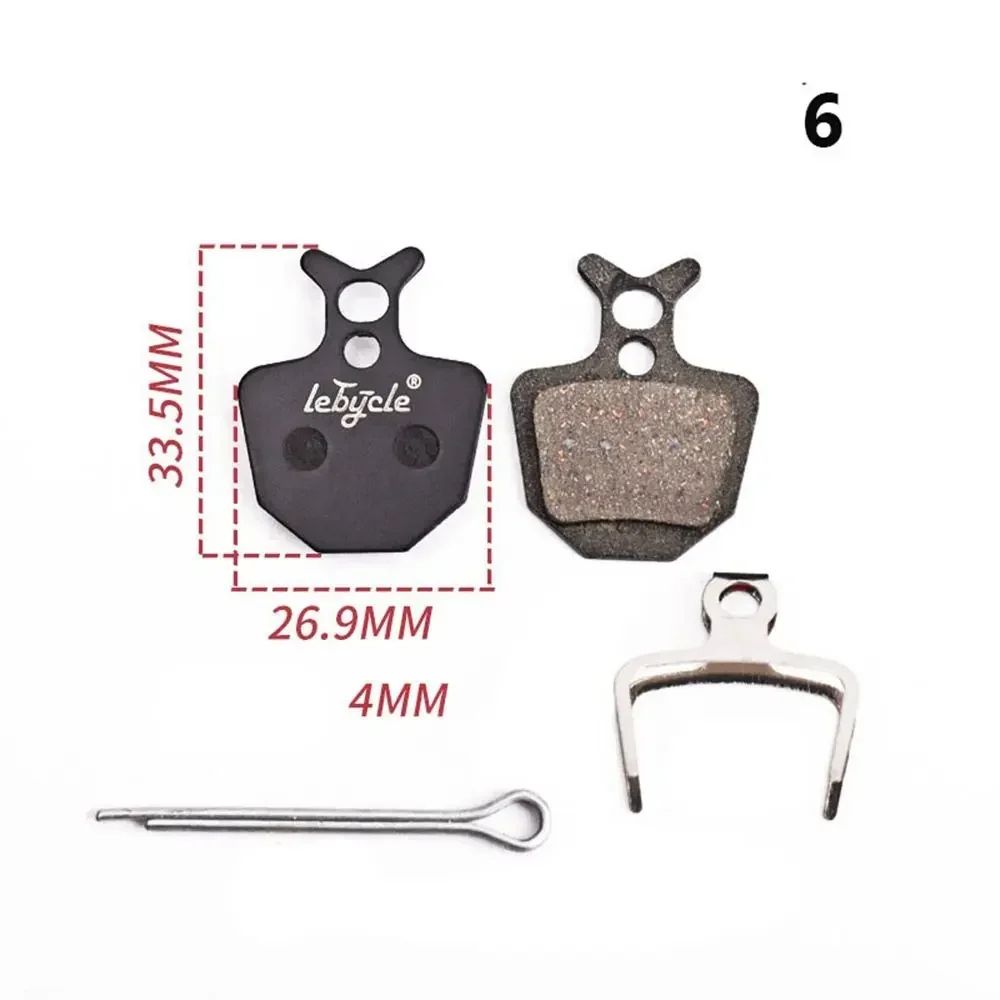 Universal MTB Disc Brake Pads Pair Quiet StrongStopping Mountain Bike Brake Pads For Road MTB 11