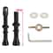 Tubeless Presta Valve Stem Set 40mm60mm With Tool And Alloy Cap For Road MTB Bikes 3