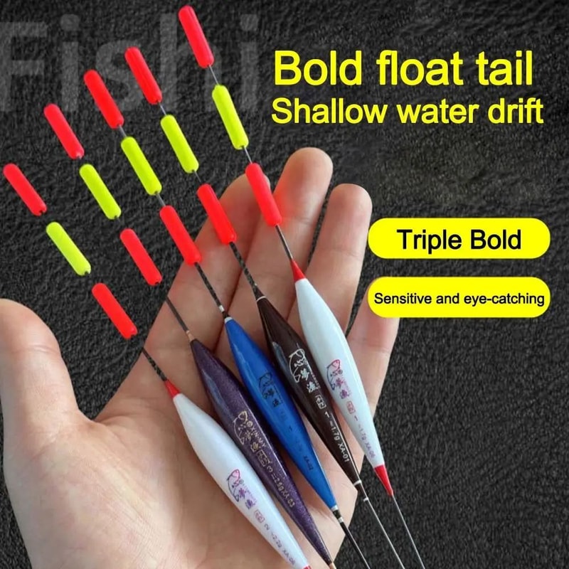 Durable ThreeMesh Fishing Float ThickTail Float Indicator For Fast Accurate Bite Detection 2