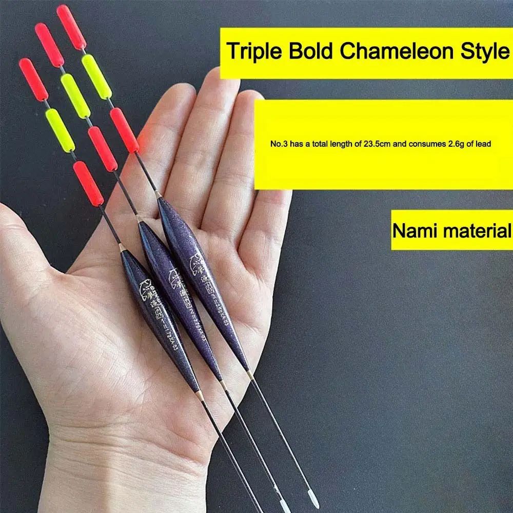 Durable ThreeMesh Fishing Float ThickTail Float Indicator For Fast Accurate Bite Detection 9