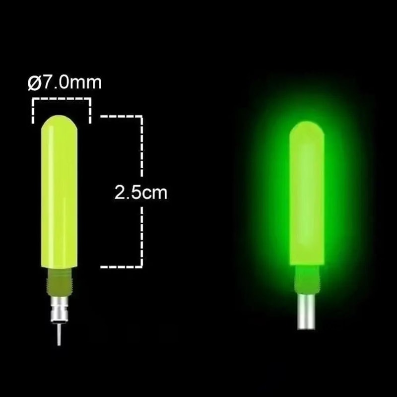 ColorChange Electronic Float Tail Bite Indicator Fishing Float Tail Tackle Accessory 1 Or 3 Segmen 1