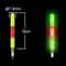 ColorChange Electronic Float Tail Bite Indicator Fishing Float Tail Tackle Accessory 1 Or 3 Segmen 3