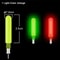 ColorChange Electronic Float Tail Bite Indicator Fishing Float Tail Tackle Accessory 1 Or 3 Segmen 8