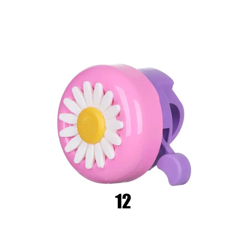 Daisy Flower Kids Bike Bell Horn Loud Safety Ring Handlebar Bell For Girls And Children 2223mm Fi 12
