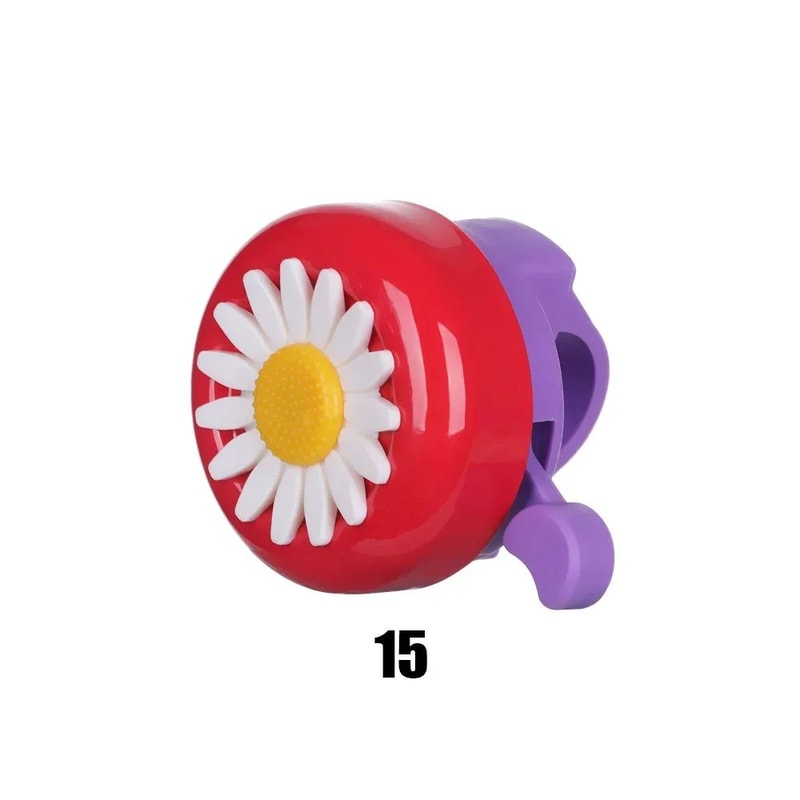 Daisy Flower Kids Bike Bell Horn Loud Safety Ring Handlebar Bell For Girls And Children 2223mm Fi 15