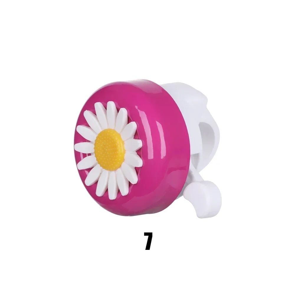 Daisy Flower Kids Bike Bell Horn Loud Safety Ring Handlebar Bell For Girls And Children 2223mm Fi 7