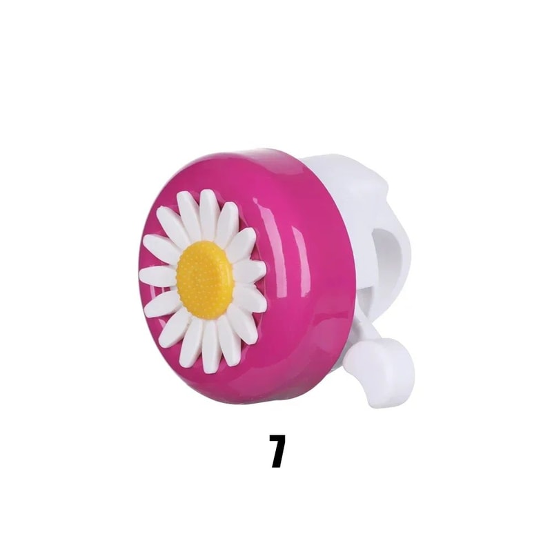 Daisy Flower Kids Bike Bell Horn Loud Safety Ring Handlebar Bell For Girls And Children 2223mm Fi 7
