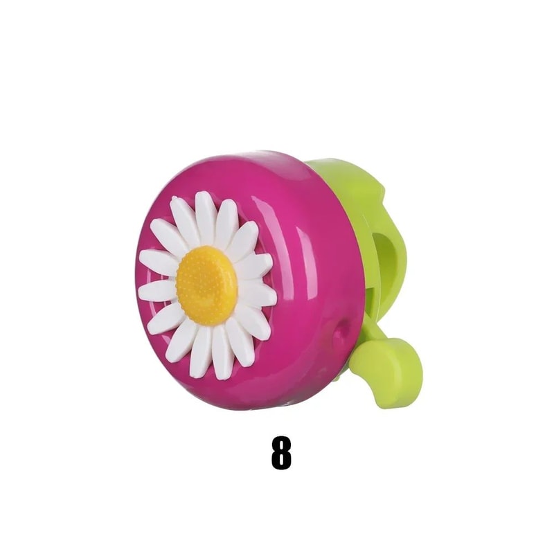 Daisy Flower Kids Bike Bell Horn Loud Safety Ring Handlebar Bell For Girls And Children 2223mm Fi 8