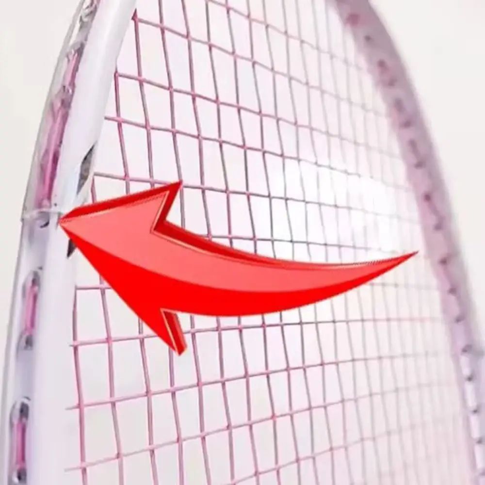 Invisible Transparent Racket Edge Tape SelfAdhesive Racket Frame Protector For Badminton Tennis 1