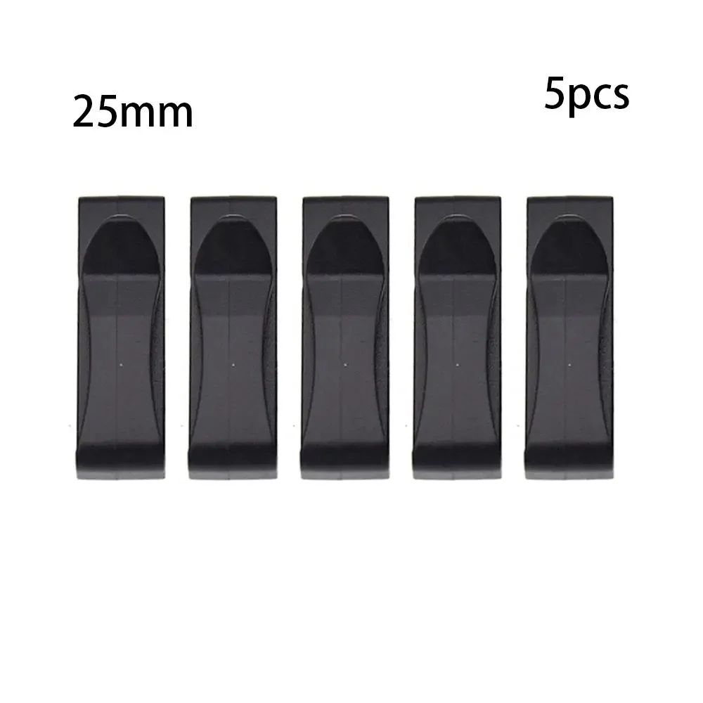 5Piece MOLLE Webbing Buckle Strap Keepers Backpack Strap Keeper Belt End Clip Set 2050mm 7