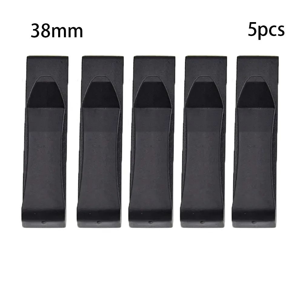 5Piece MOLLE Webbing Buckle Strap Keepers Backpack Strap Keeper Belt End Clip Set 2050mm 9
