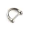 Solid Stainless Steel Carabiner Shackle With Screw Lock D Bow Keychain Connector Clip 921mm 10