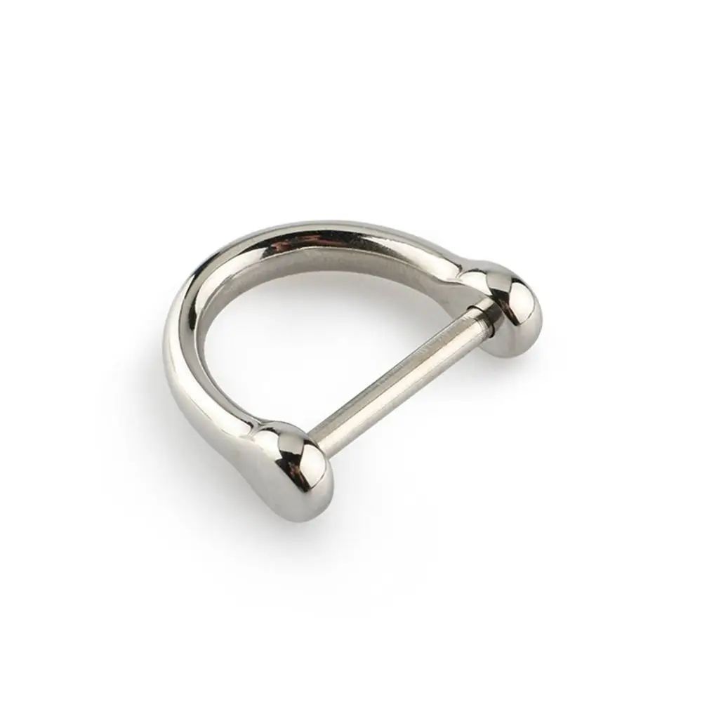 Solid Stainless Steel Carabiner Shackle With Screw Lock D Bow Keychain Connector Clip 921mm 12