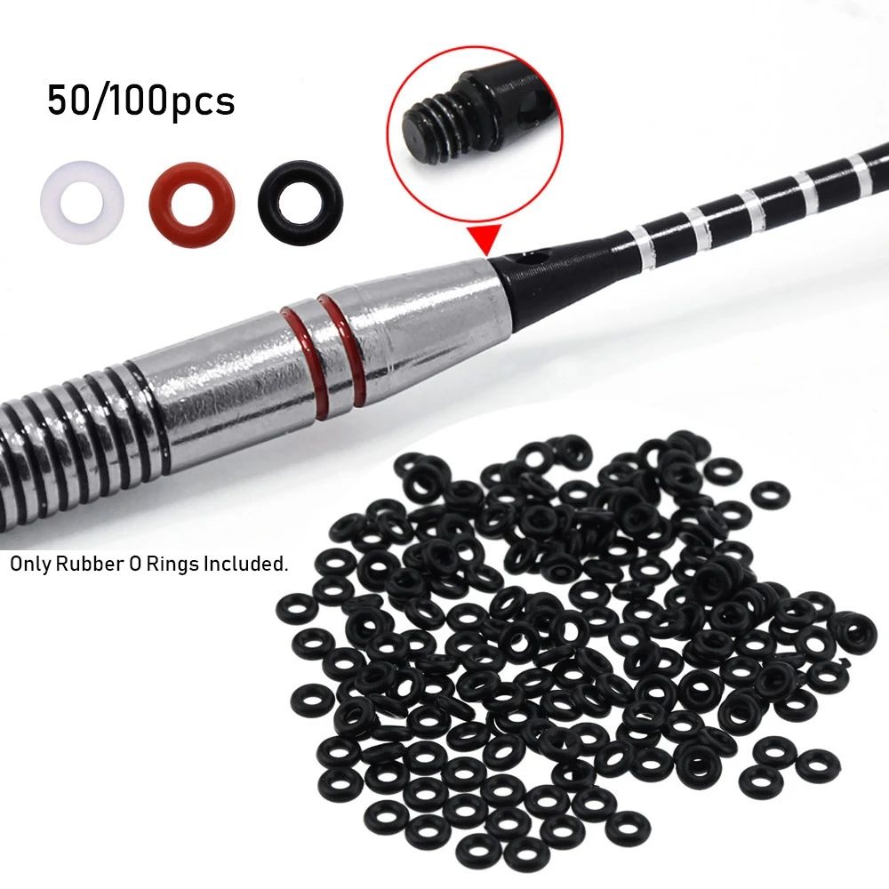 Archery Broadhead Rubber ORing Set 50100pcs Secure Fit Replacement Gaskets For Hunting Arrow Tips 0