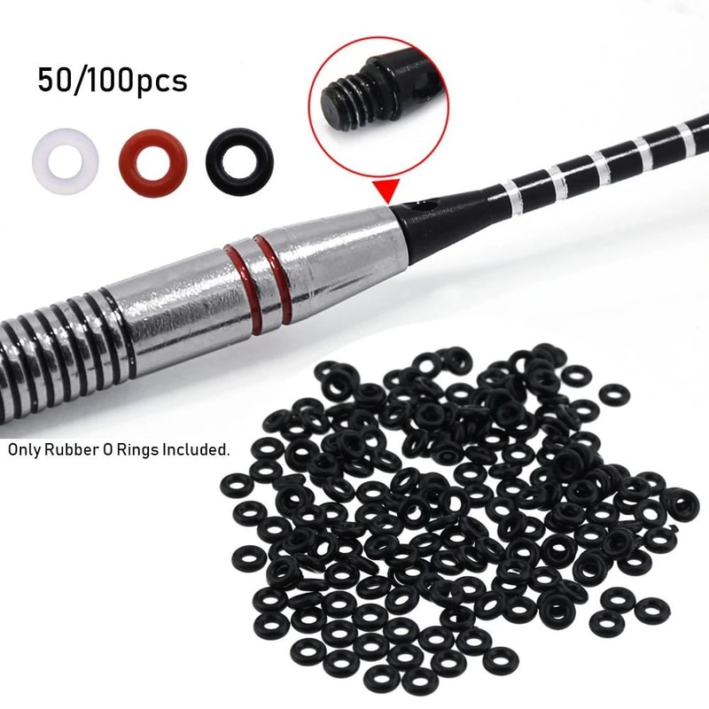 Archery Broadhead Rubber ORing Set 50100pcs Secure Fit Replacement Gaskets For Hunting Arrow Tips 0