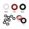 Archery Broadhead Rubber ORing Set 50100pcs Secure Fit Replacement Gaskets For Hunting Arrow Tips 5