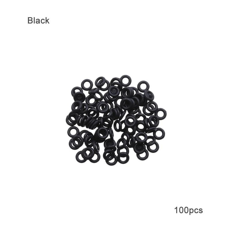 Archery Broadhead Rubber ORing Set 50100pcs Secure Fit Replacement Gaskets For Hunting Arrow Tips 9