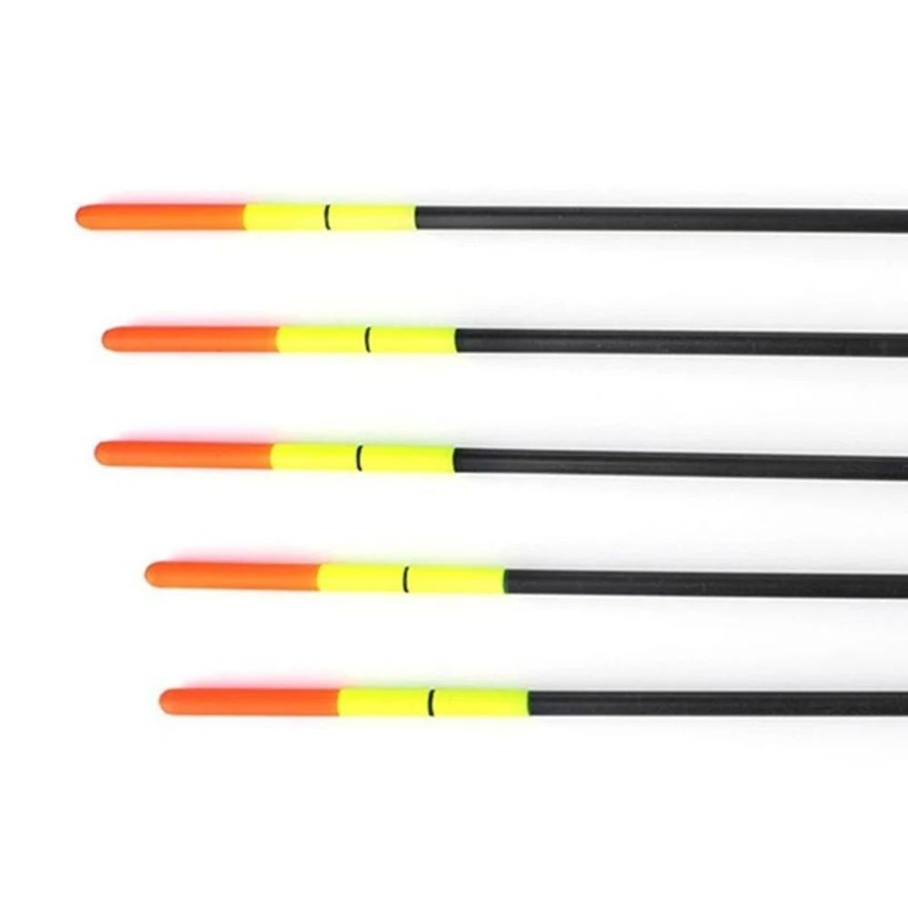 MixedSize Balsa Wood Fishing Floats Set 45pcs HighVisibility Vertical Bobbers For Carp Freshwater 5