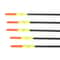 MixedSize Balsa Wood Fishing Floats Set 45pcs HighVisibility Vertical Bobbers For Carp Freshwater 5