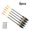 MixedSize Balsa Wood Fishing Floats Set 45pcs HighVisibility Vertical Bobbers For Carp Freshwater 7