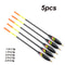 MixedSize Balsa Wood Fishing Floats Set 45pcs HighVisibility Vertical Bobbers For Carp Freshwater 7