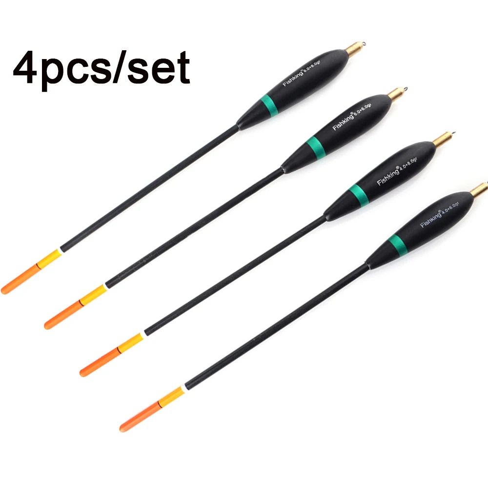 MixedSize Balsa Wood Fishing Floats Set 45pcs HighVisibility Vertical Bobbers For Carp Freshwater 6