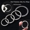 UltraLight TC4 Titanium Key Ring Set 1732mm Minimalist EDC Keyring For Everyday Carry 1