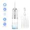 Cordless Water Flosser With 220ml Tank Portable Oral Irrigator 3 Modes 4 Jet Tips USB Rechargeable 6