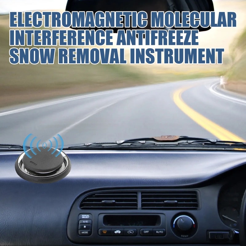 Portable Car Windshield Deicer Aromatherapy Diffuser Compact Winter Defroster For Fast Frost And 2