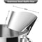 Lifesparking Stainless Steel KitchenAid Pour Shield Universal Mixer Splash Guard With Pour Spout 2