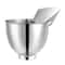 Lifesparking Stainless Steel KitchenAid Pour Shield Universal Mixer Splash Guard With Pour Spout 4