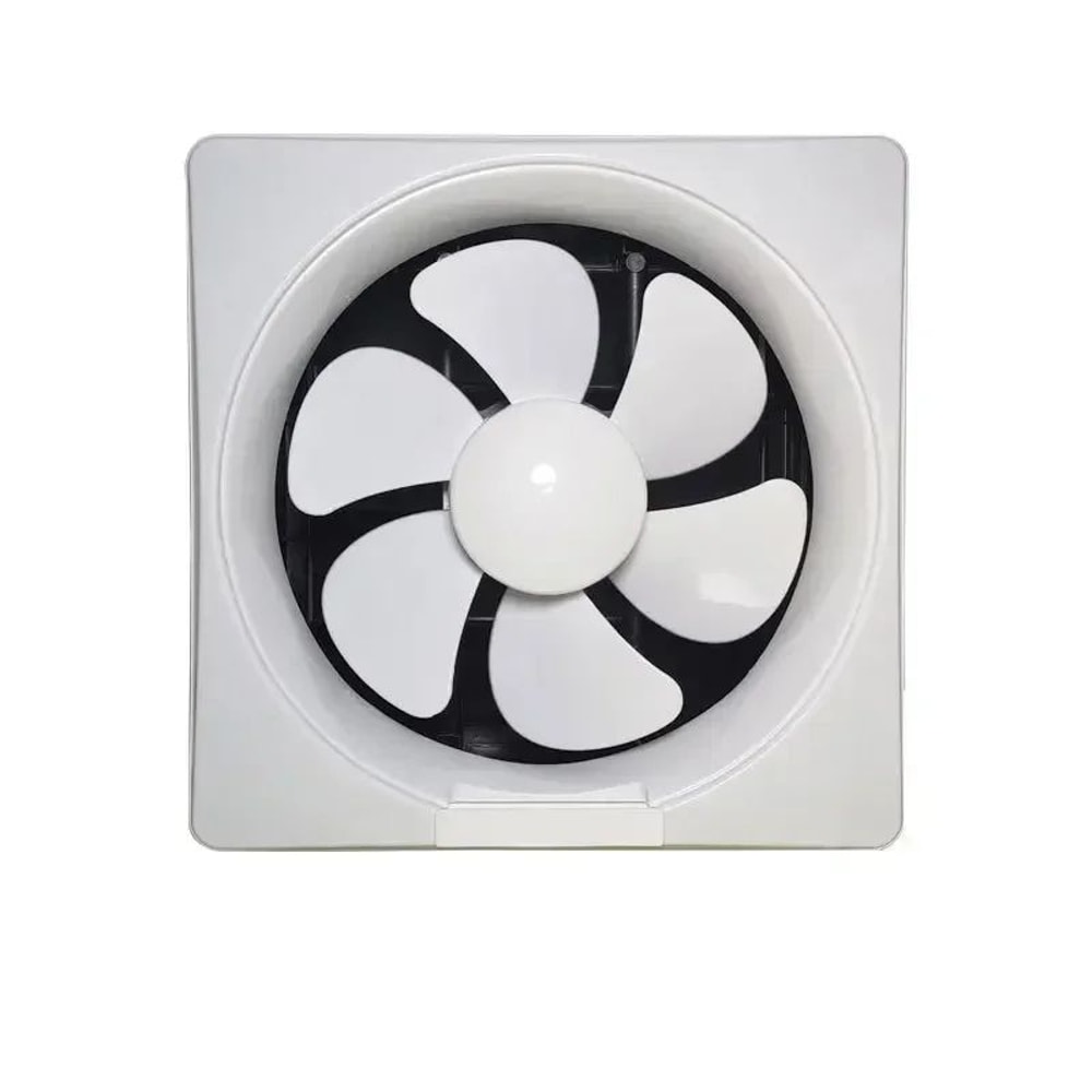 PowerQuiet WallMounted Silent Exhaust Fan 6810 Inch For Bathroom Kitchen Window Ventilation 1