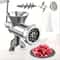 Stainless Steel Manual Meat Grinder With Table Clamp Hand Crank Food Processor For Meat Vegetable 0