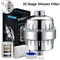 20Stage High Output Shower Water Filter Hard Water Softener For Cleaner Gentler Showers 0