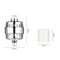 20Stage High Output Shower Water Filter Hard Water Softener For Cleaner Gentler Showers 7