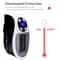 Compact PlugIn Wall Heater With Remote Fast Heating Mini Space Heater For Room Desk Comfort 3