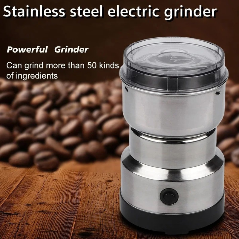 Ultrafine Multipurpose Electric Coffee Grinder Stainless Steel Coffee Bean Grinder For Spices Seed 1