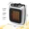 Portable Wall Outlet Space Heater With Adjustable Thermostat 12Hour Timer Compact PlugIn Mini Cer 2