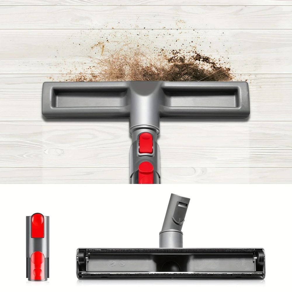 Premium Horsehair Hard Floor Brush For Dyson V6V15 Soft Bristle Vacuum Attachment For ScratchFree 1