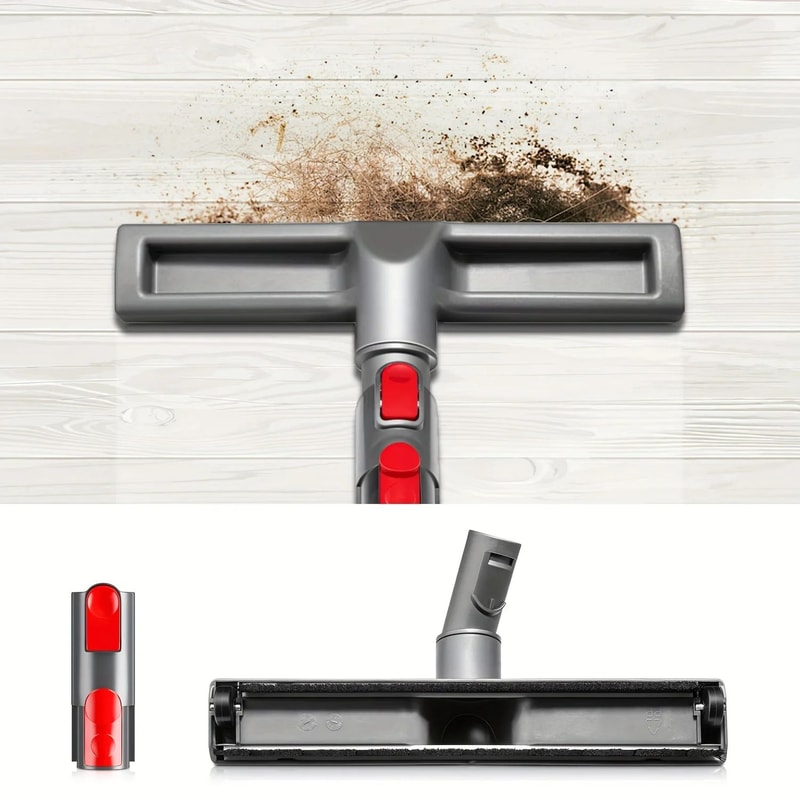 Premium Horsehair Hard Floor Brush For Dyson V6V15 Soft Bristle Vacuum Attachment For ScratchFree 1