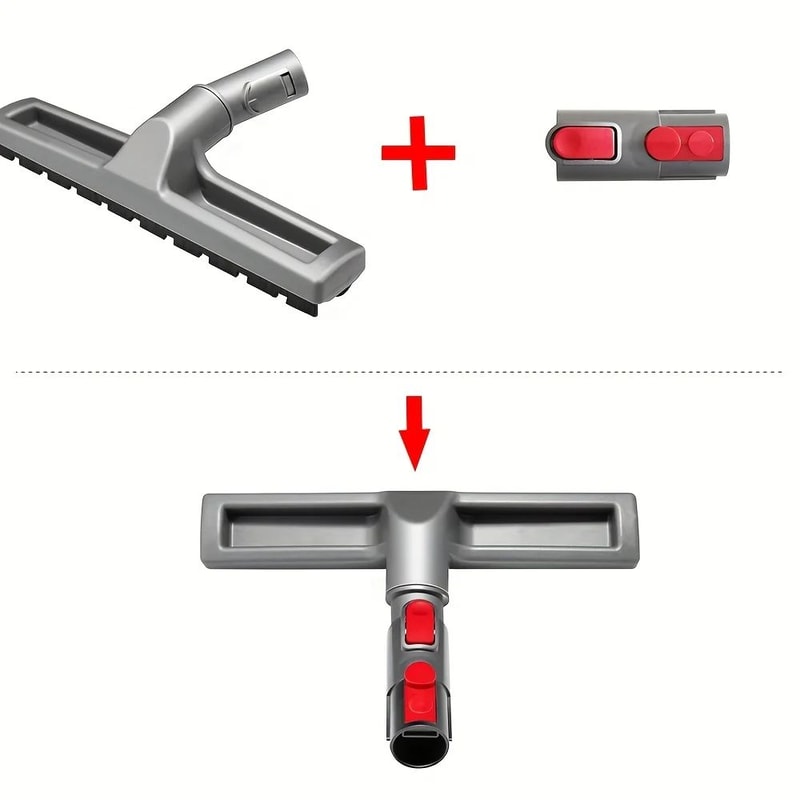 Premium Horsehair Hard Floor Brush For Dyson V6V15 Soft Bristle Vacuum Attachment For ScratchFree 2