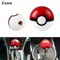 PokeBall 54mm Pokeball Shift Knob Universal Acrylic Racing Gear Shifter With 3 Thread Adapters 0