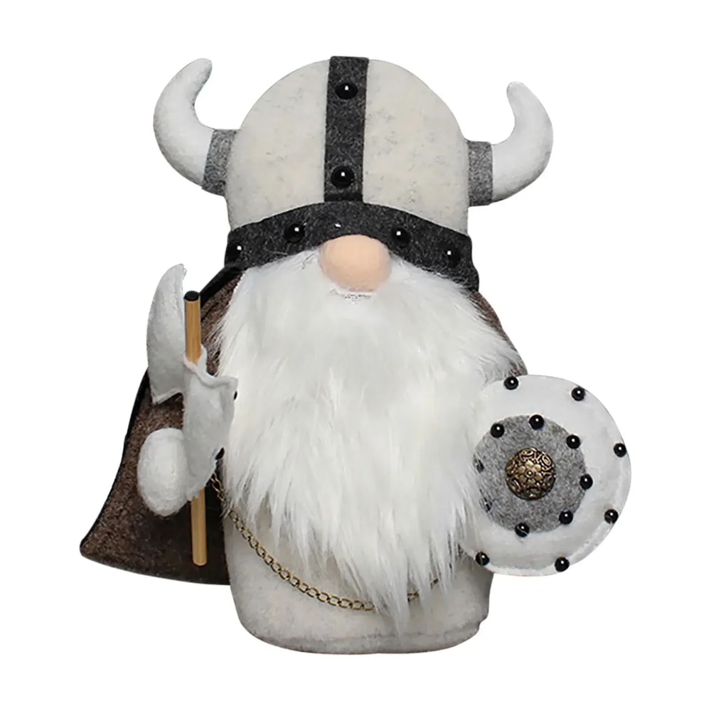 Faceless Viking Knight Gnome Plush Doll Whimsical Gnome Home Decor Cozy Gnome Gift 7