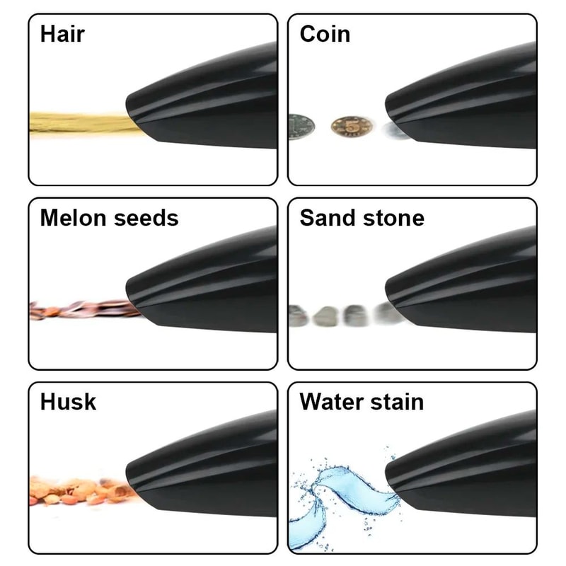 High Suction 12V Handheld Car Vacuum Cleaner Wet Dry Portable Interior Cleaner 120W 4