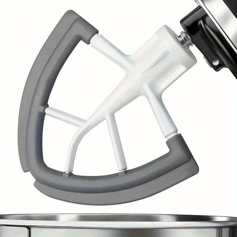 Flex Edge Beater For KitchenAid TiltHead Mixers 455 Quart Scraper Paddle Attachment 0
