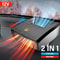 12V Car Heater Fan 2in1 Heating Cooling 360 Rotating Windshield Defroster 0