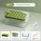 Clear PressRelease Ice Cube Tray With Lid FoodGrade PET 5684Cell Ice Mold For Freezer 5