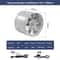 220V Metal Inline Duct Exhaust Fan 46 Inch Quiet Bathroom Ventilation Fan For Moisture Odor Remov 9